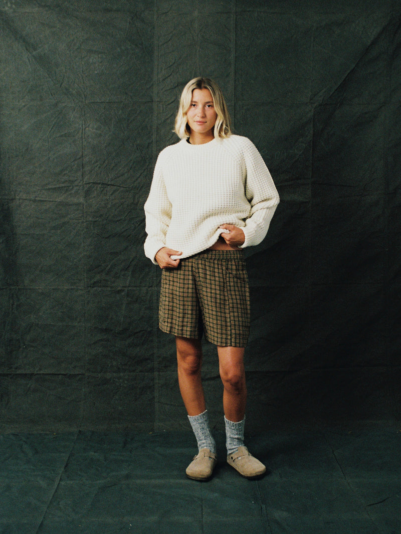 Waffle Merino Knit (Womens)