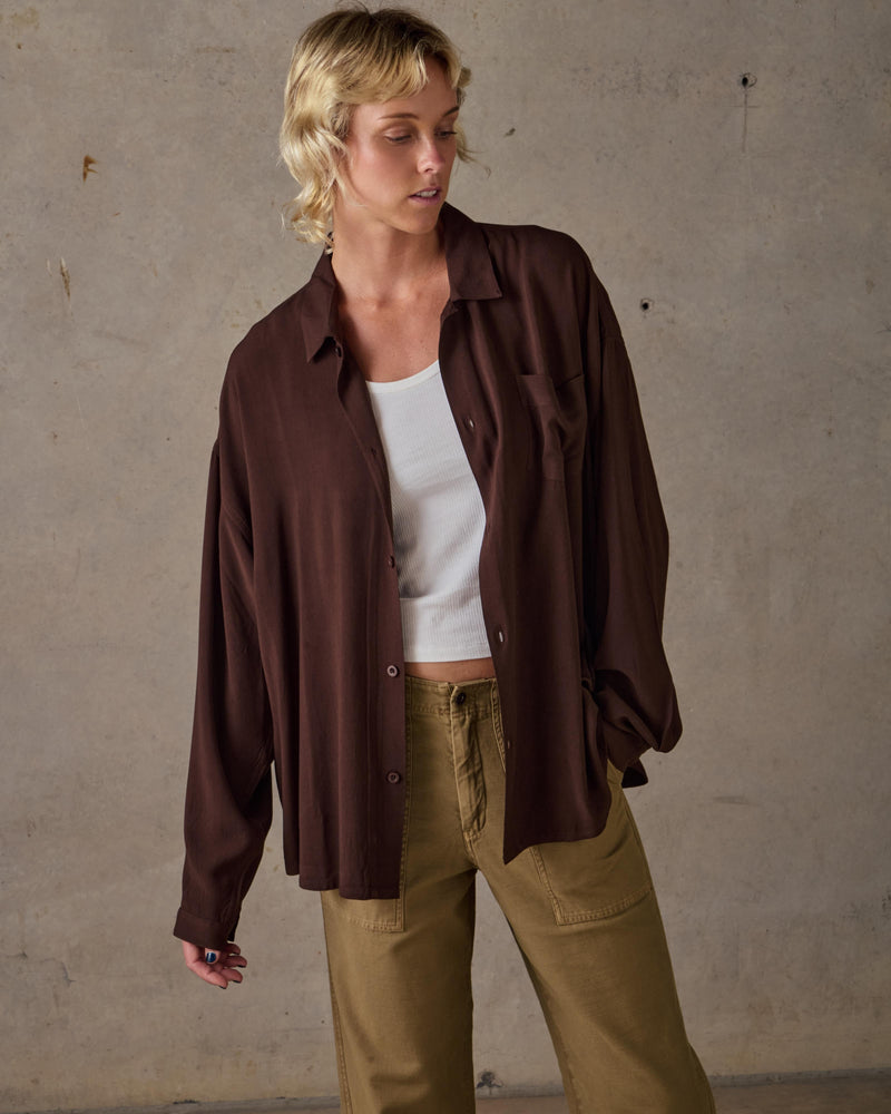Boxy Long Sleeve Shirt