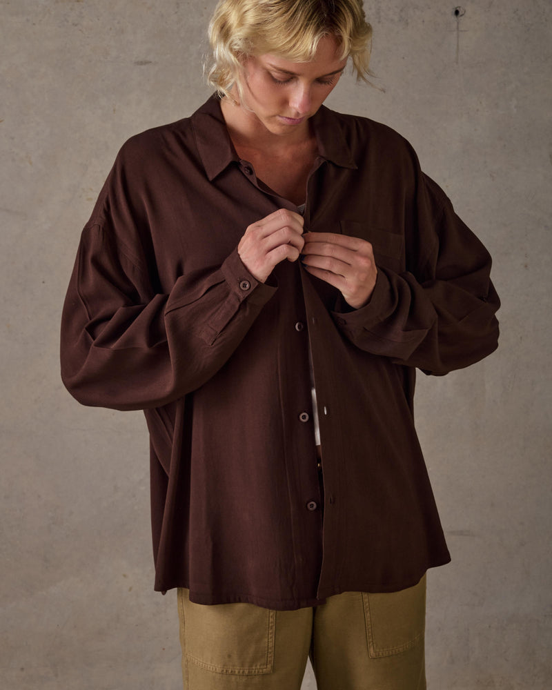 Boxy Long Sleeve Shirt