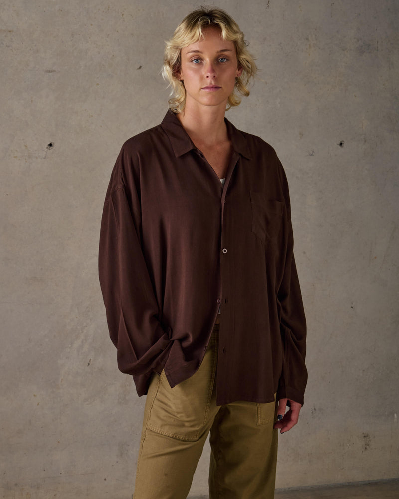 Boxy Long Sleeve Shirt