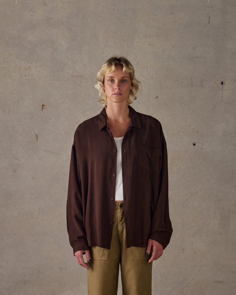 Boxy Long Sleeve Shirt