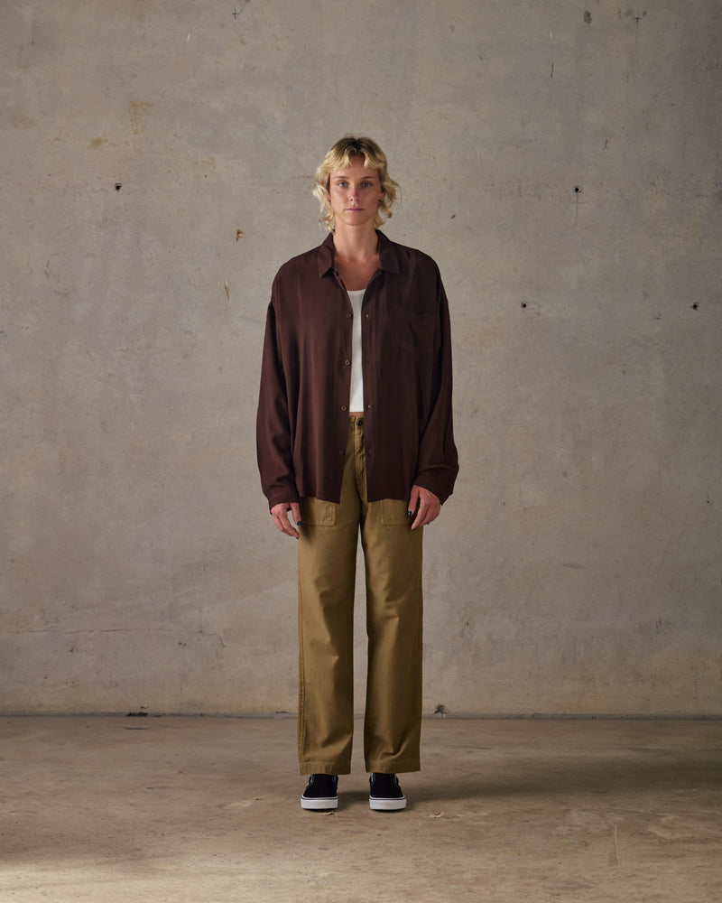 Boxy Long Sleeve Shirt