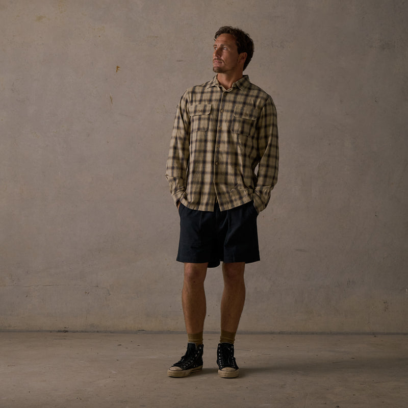Brushed Flannel Shirt