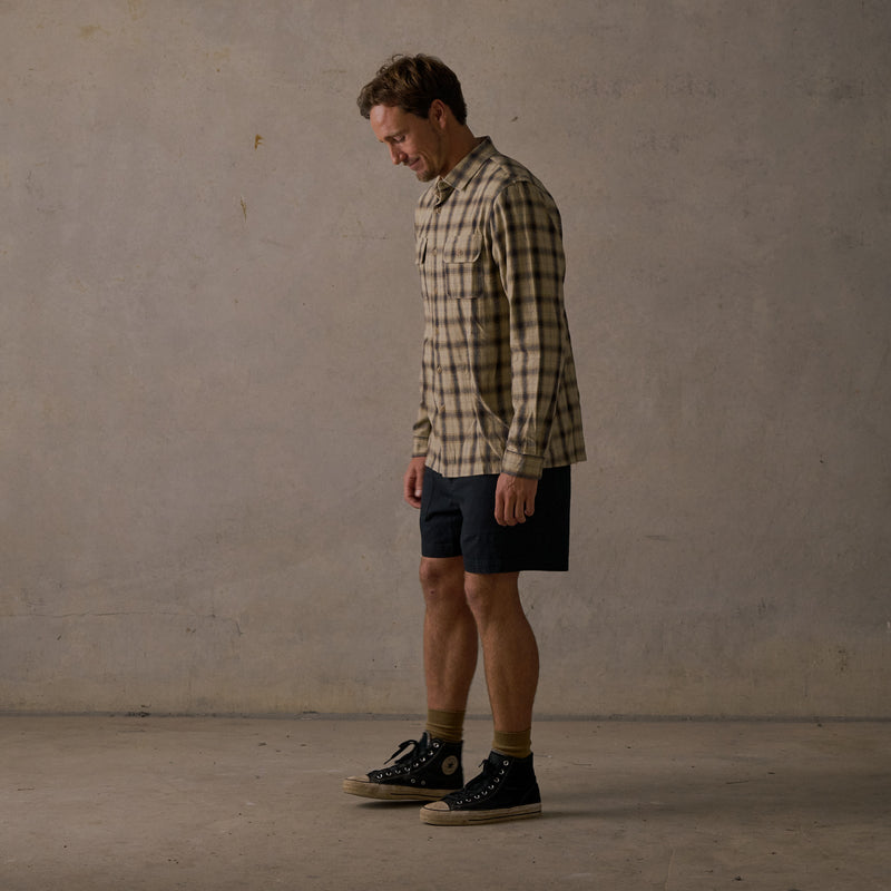 Brushed Flannel Shirt