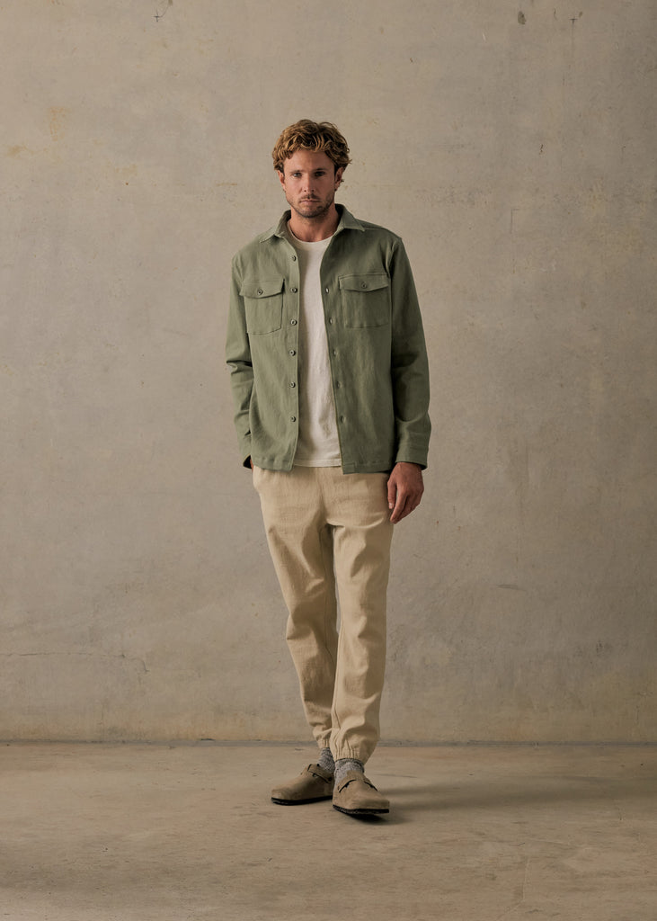 Green hotsell shirt jacket