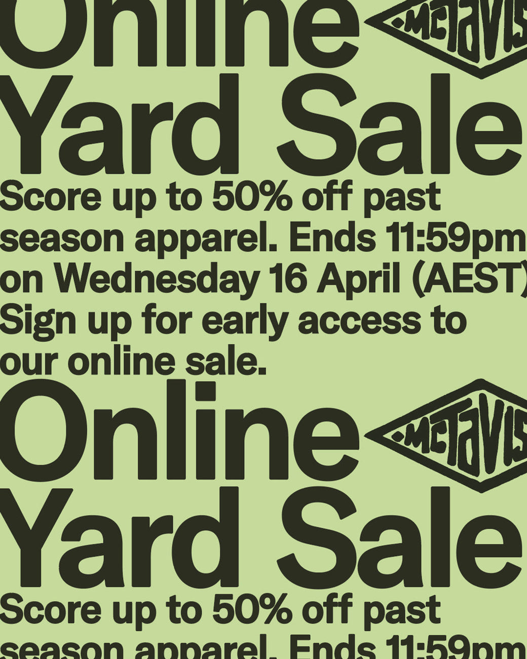 Online Yard Sale