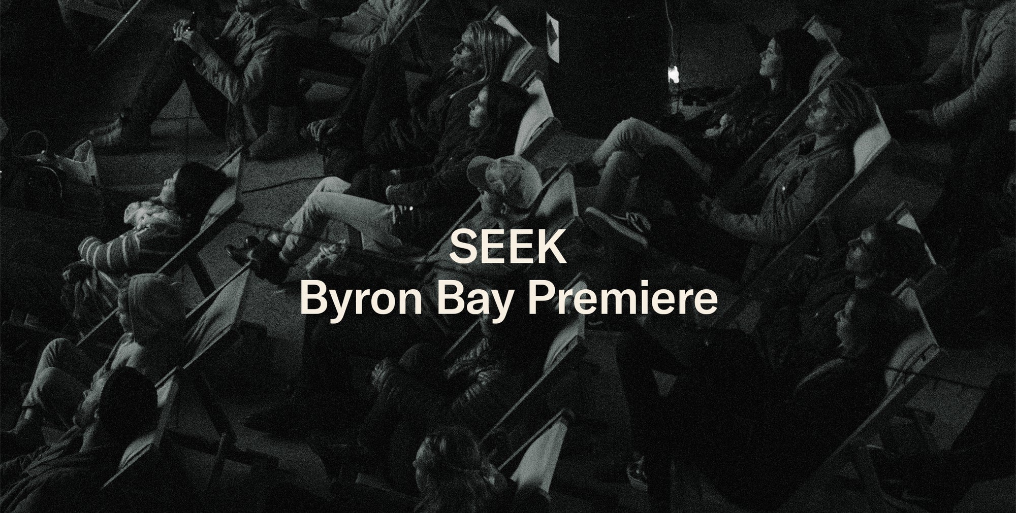 The Byron Bay premiere of Stefan Jose's latest film 'Seek'