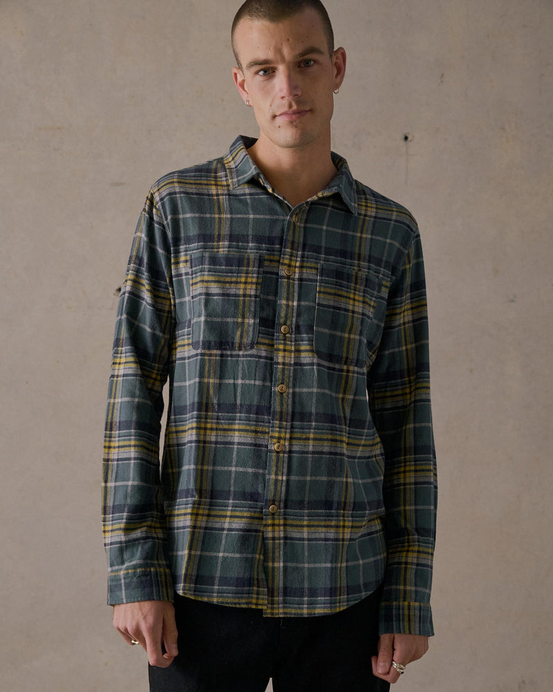 Twin Pocket Flannel Shirt
