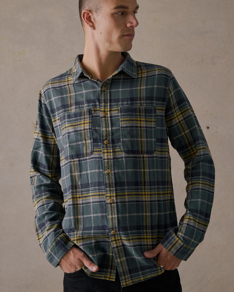 Twin Pocket Flannel Shirt