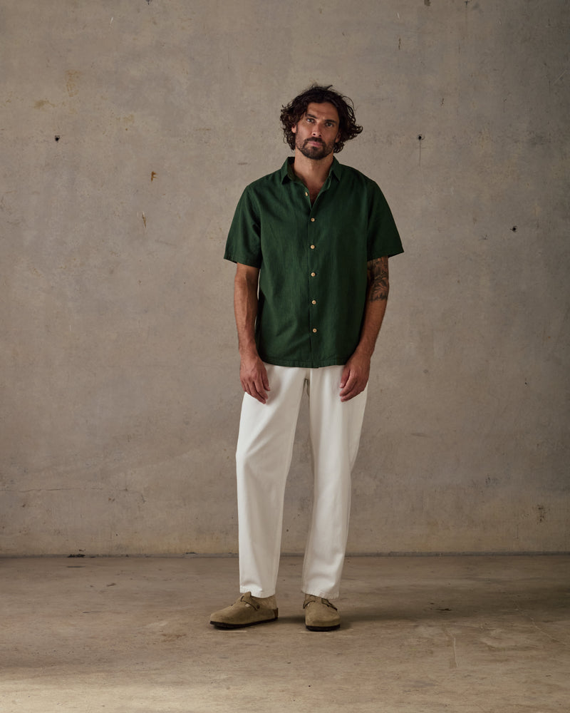 Hemp Stripe Shirt