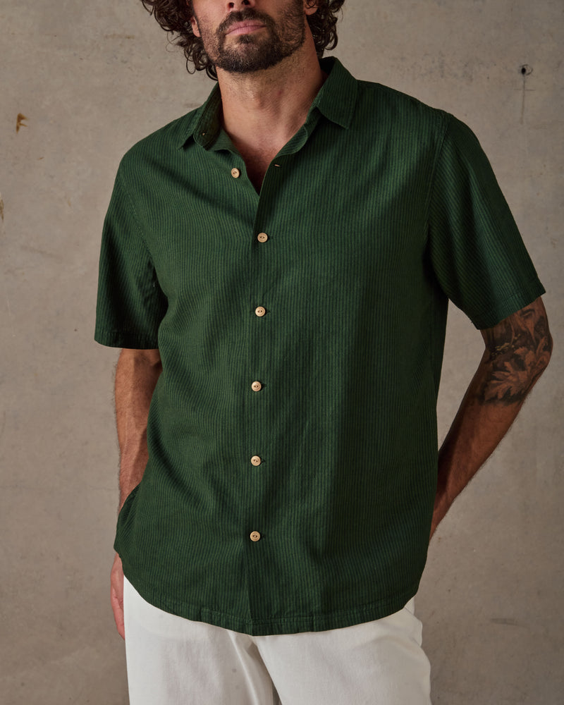 Hemp Stripe Shirt