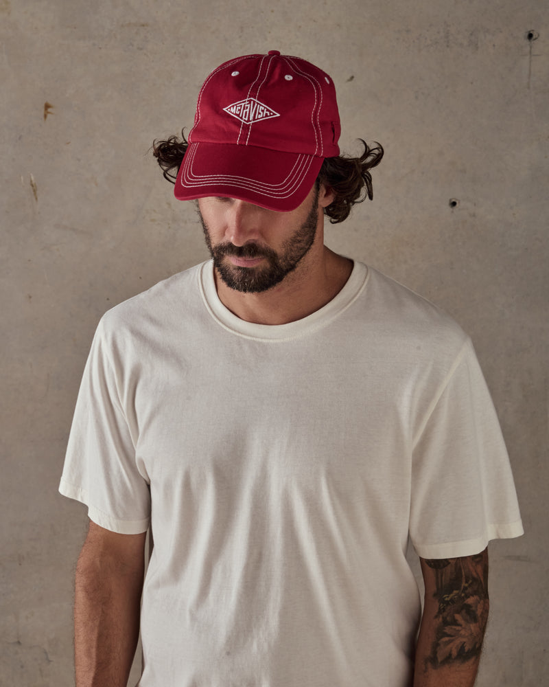 Stitched Diamond Cap