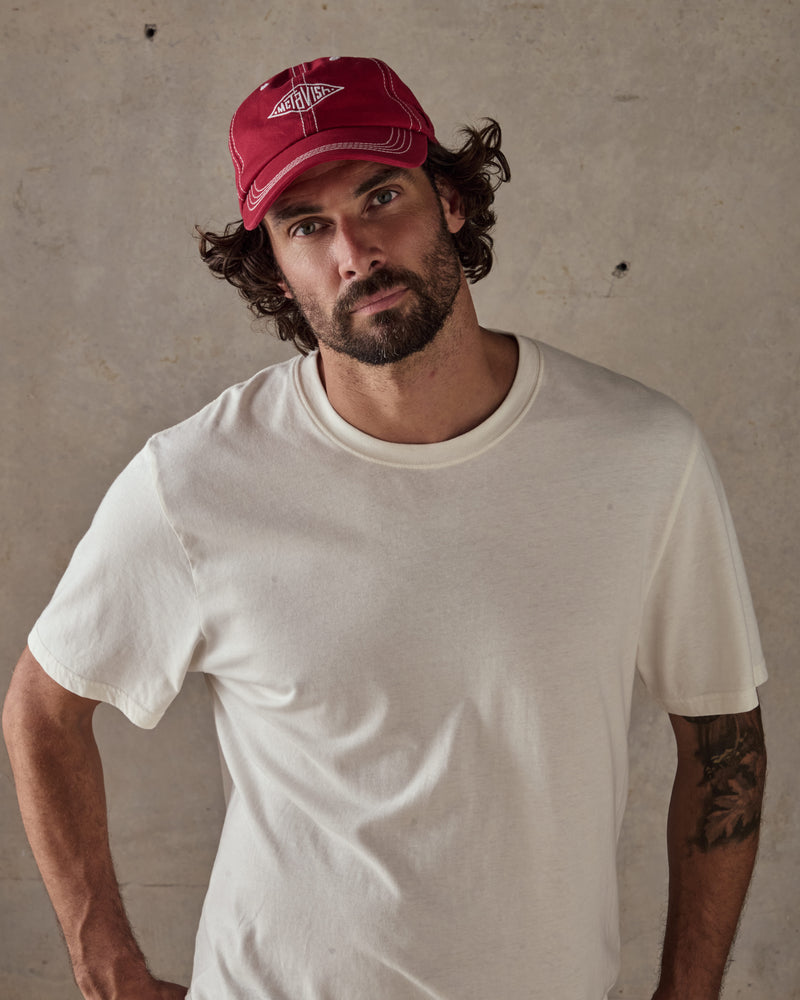 Stitched Diamond Cap