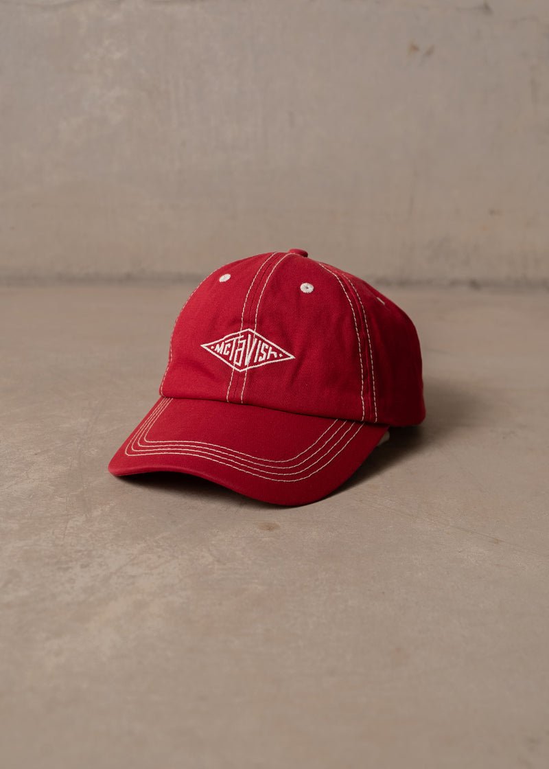 Stitched Diamond Cap