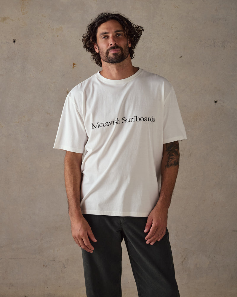 Boxy Serif Tee