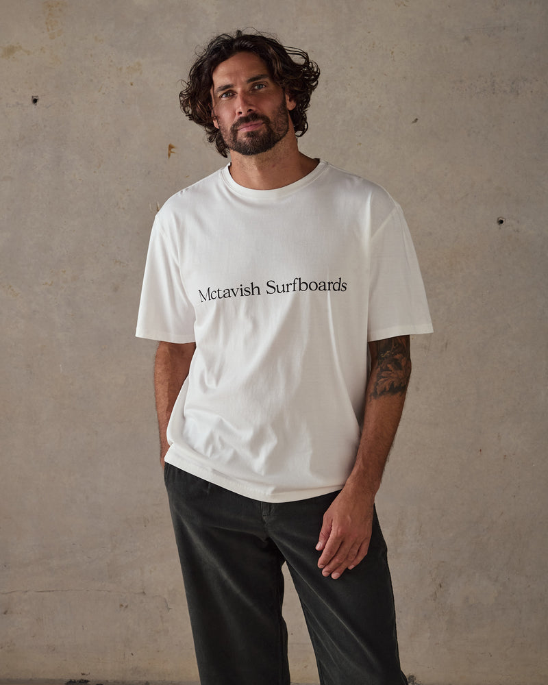 Boxy Serif Tee