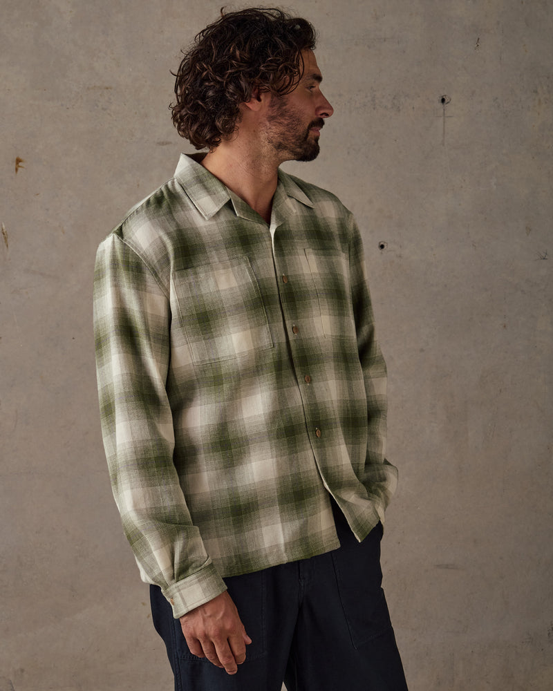 Relaxed Flannel Shirt