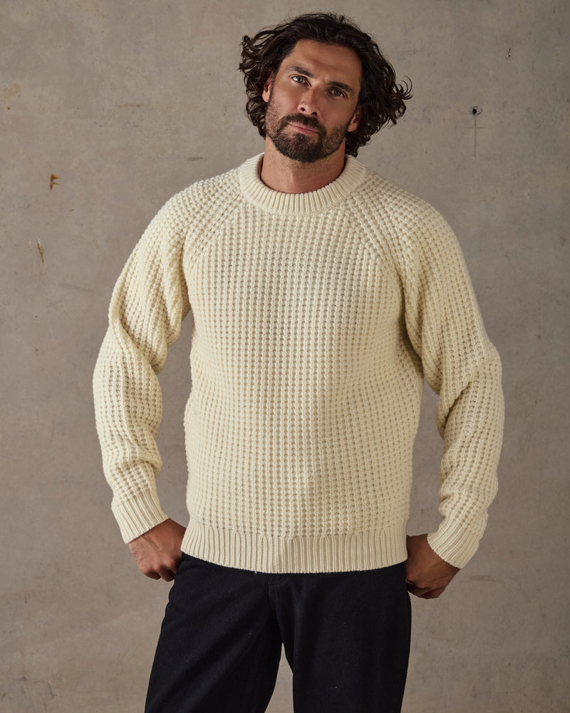 Waffle Merino Knit