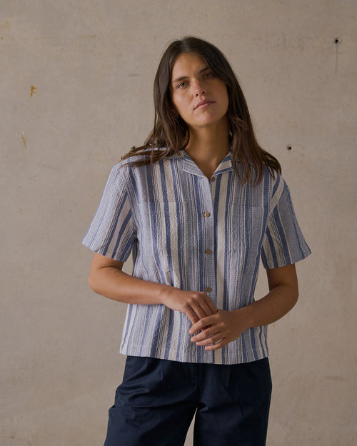 Boxy Button Up Shirt