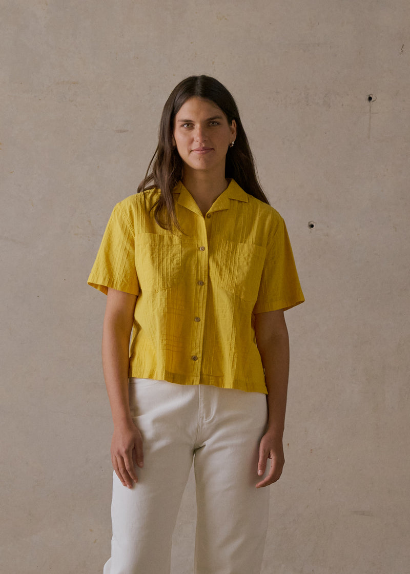 Boxy Button Up Shirt