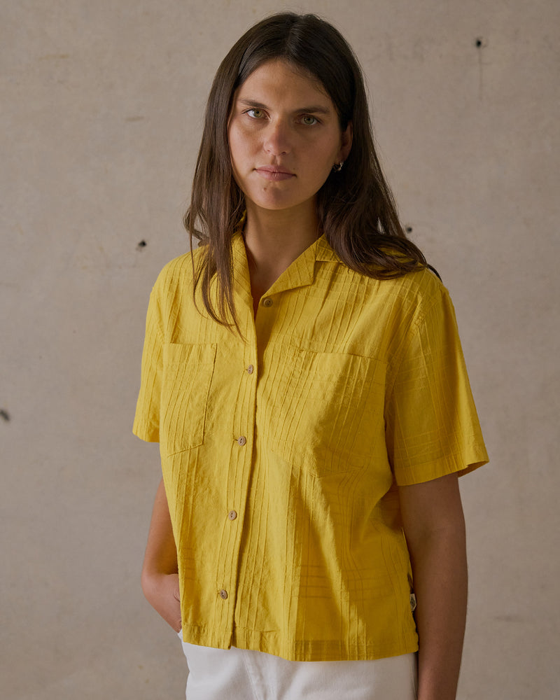 Boxy Button Up Shirt