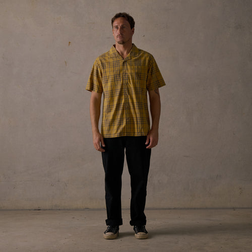 Washed Camp Collar Shirt