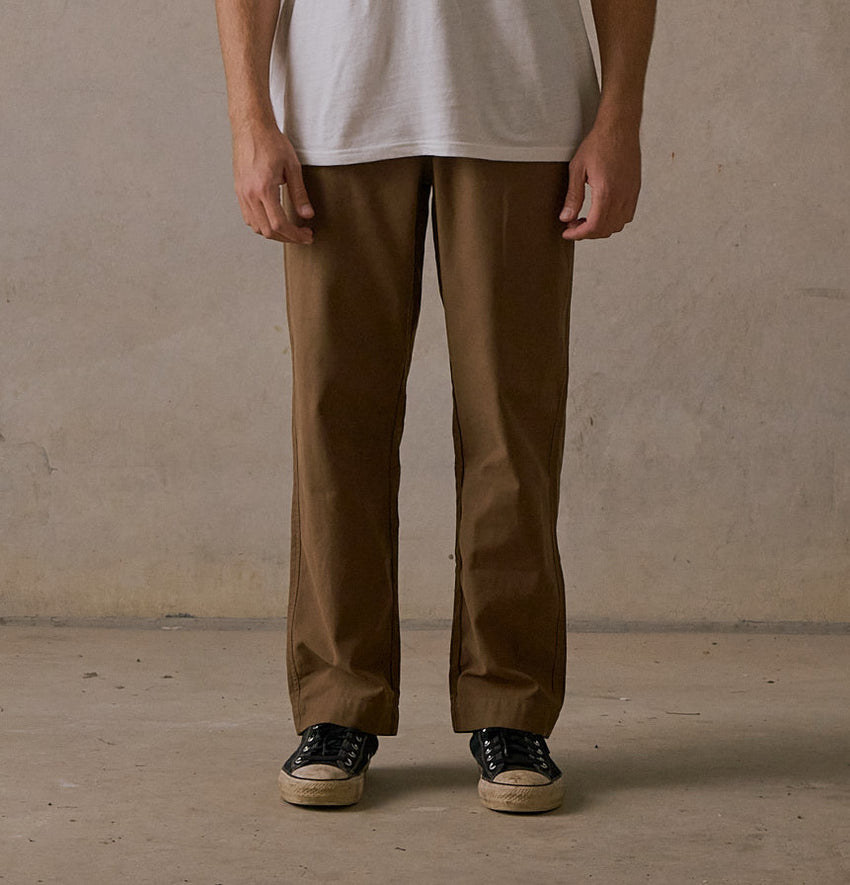 Relaxed Twill Pants