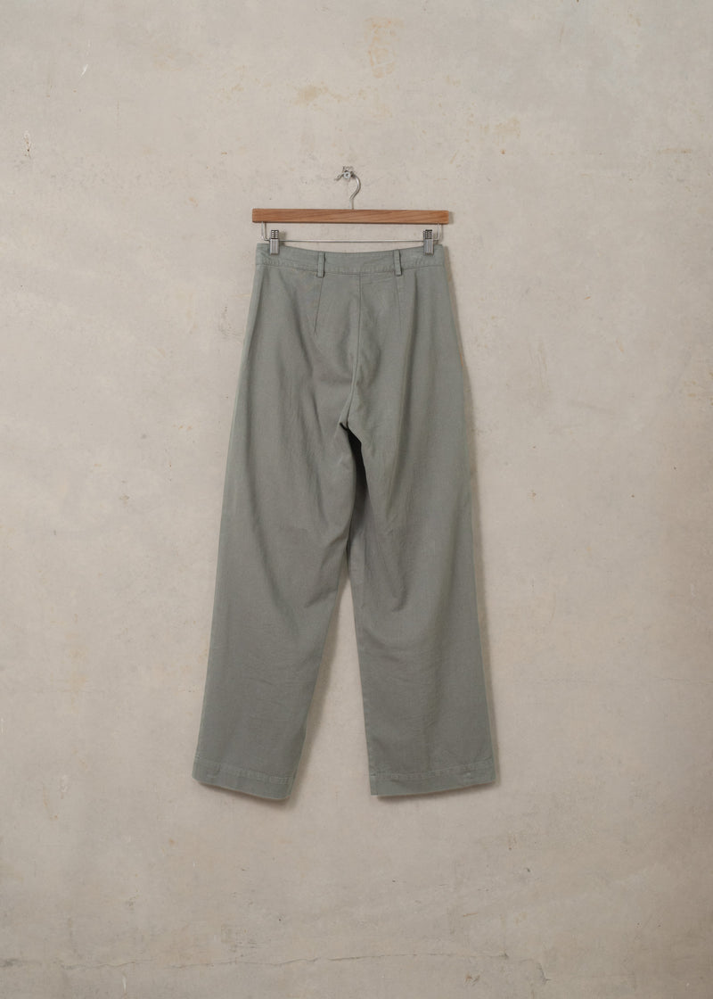 Double Pleated Twill Pants