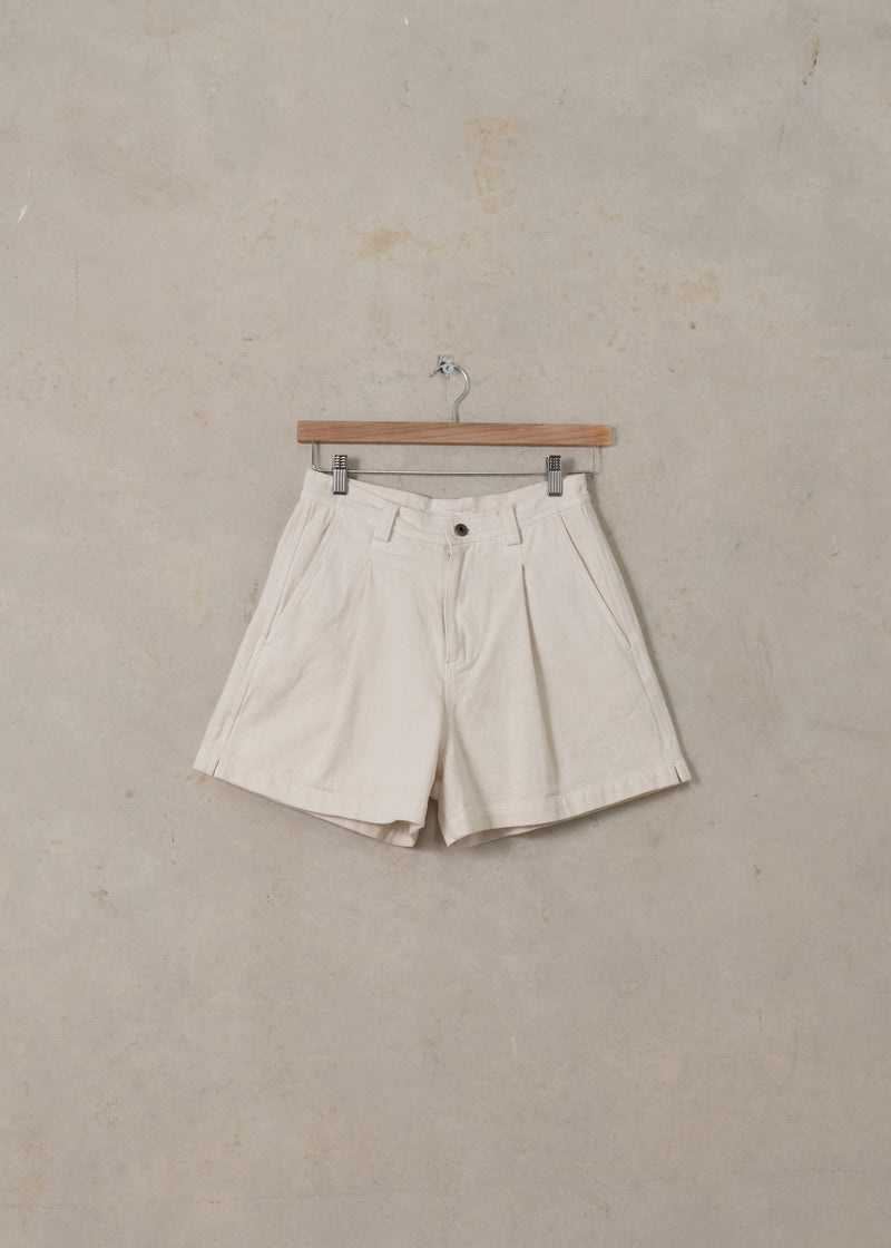 Pleated  Shorts