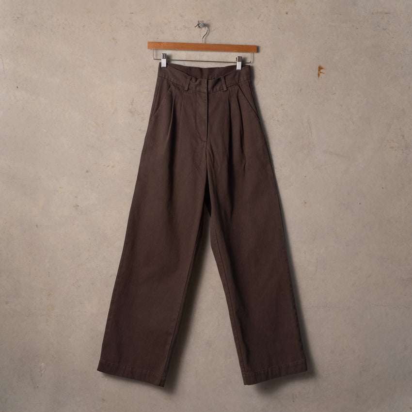 Wide Pleated Pants