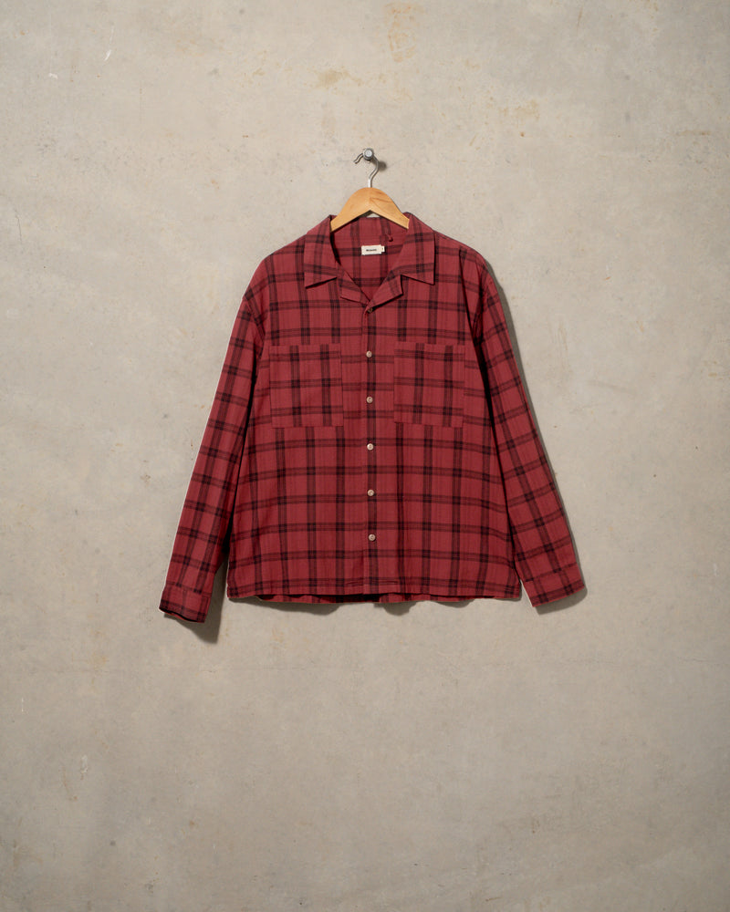 Long Sleeve Holiday Collar Shirt