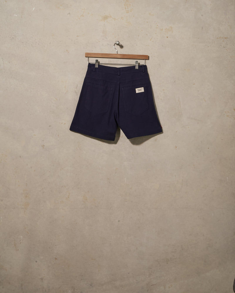 Double Pleated Twill Shorts