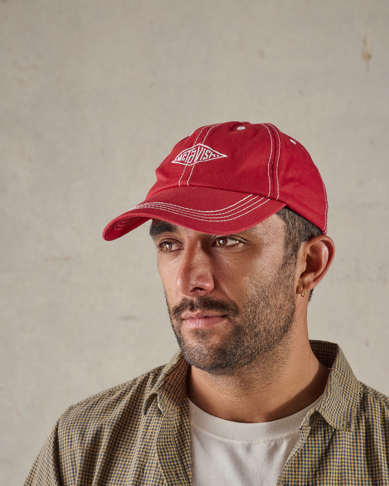 Stitched Diamond Cap