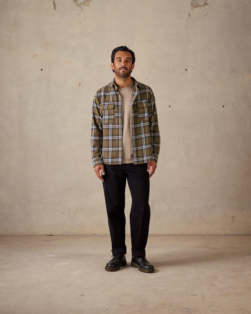 Twin Pocket Flannel Shirt