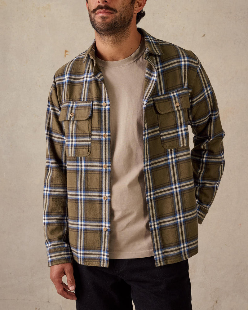 Twin Pocket Flannel Shirt