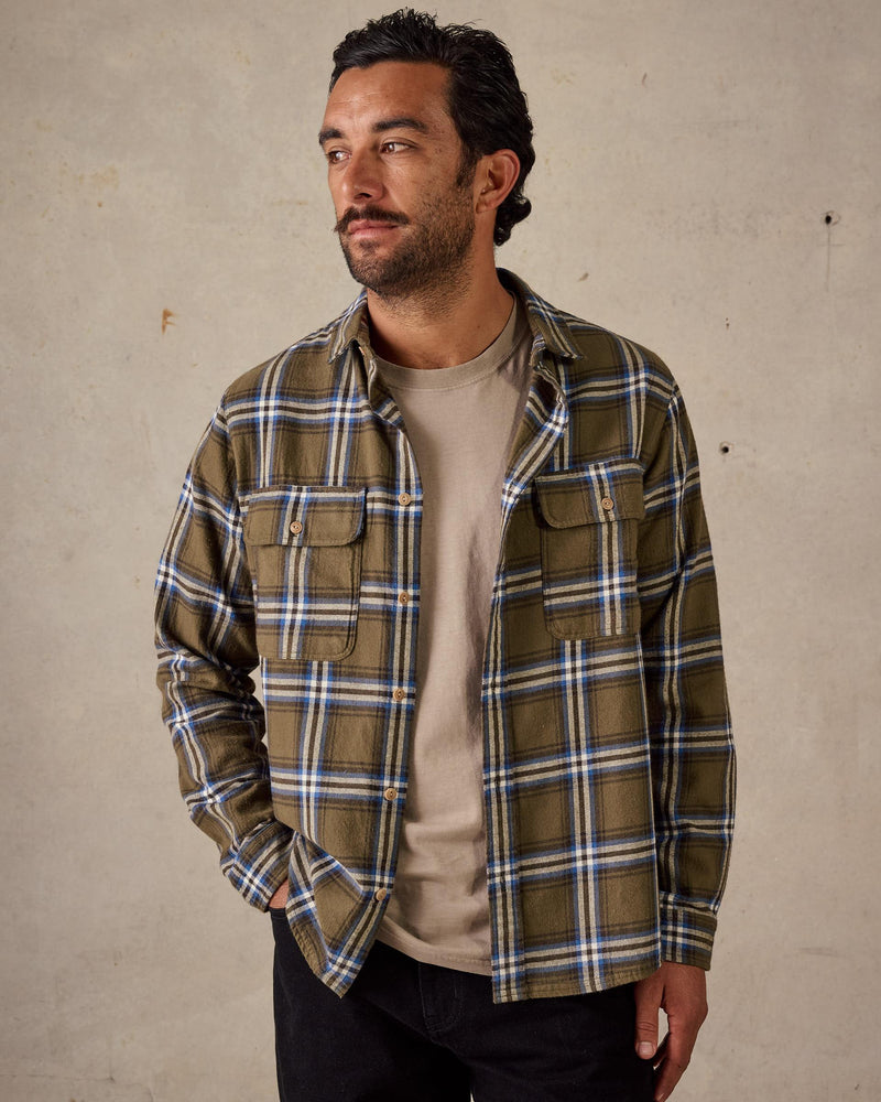 Twin Pocket Flannel Shirt