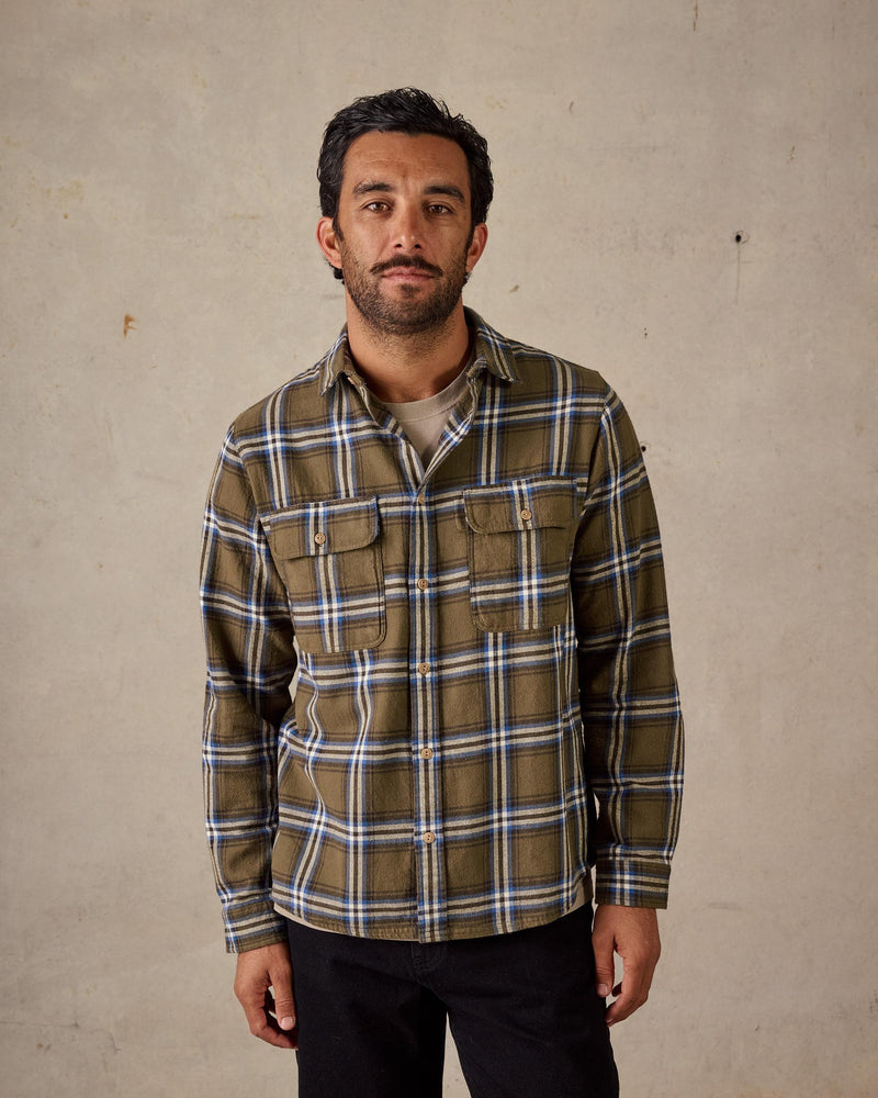 Twin Pocket Flannel Shirt