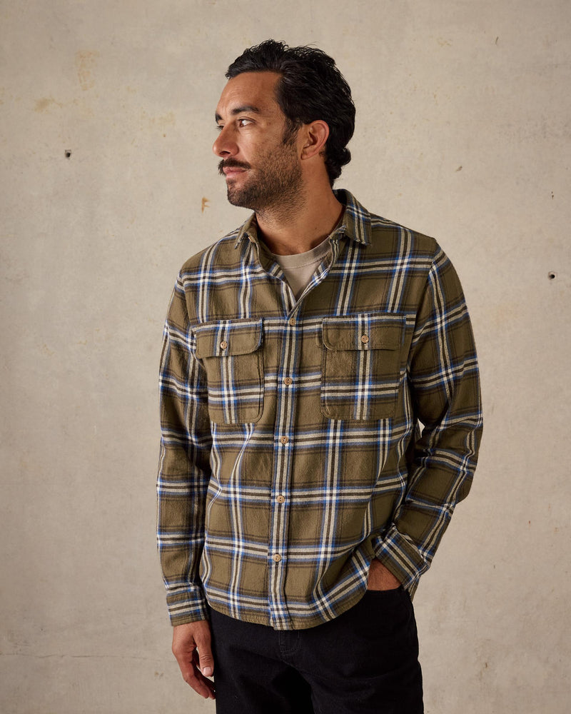 Twin Pocket Flannel Shirt