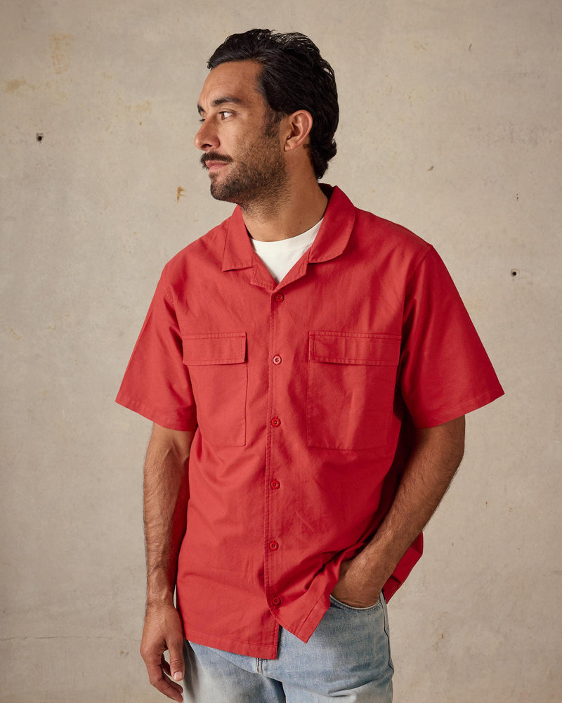 Holiday Collar Shirt