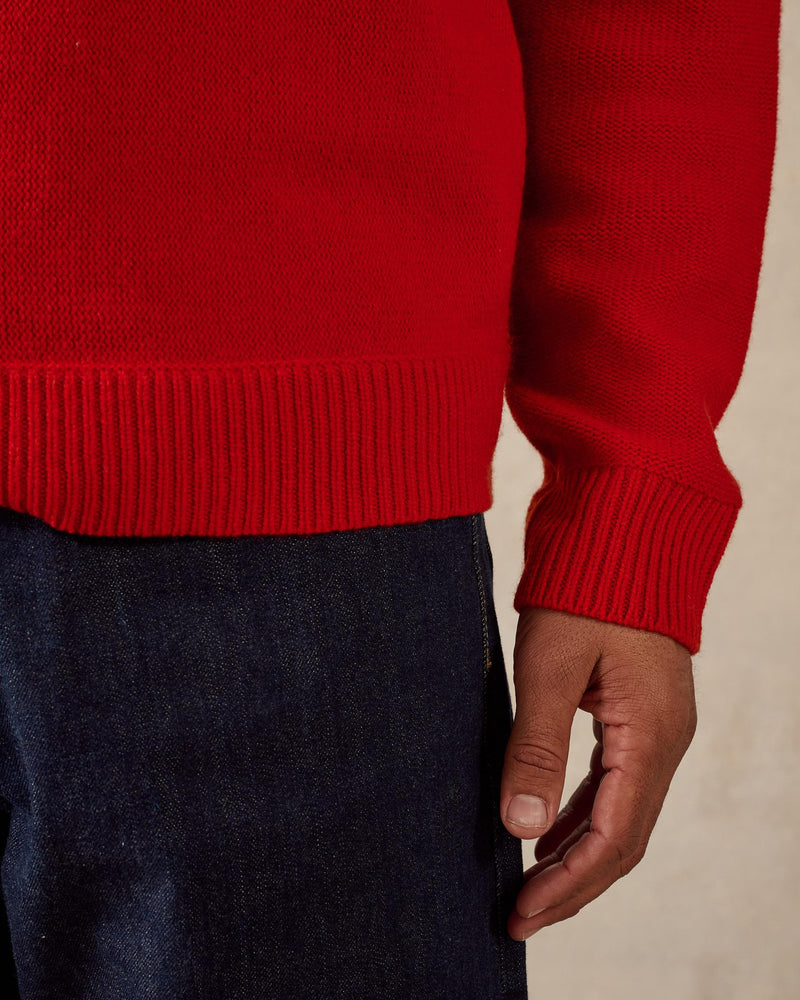 Reverse Seam Knit