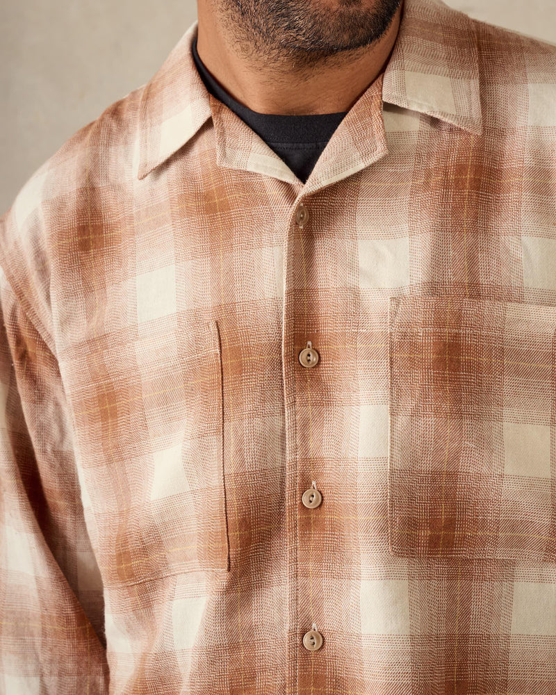 Long Sleeve Holiday Collar Shirt