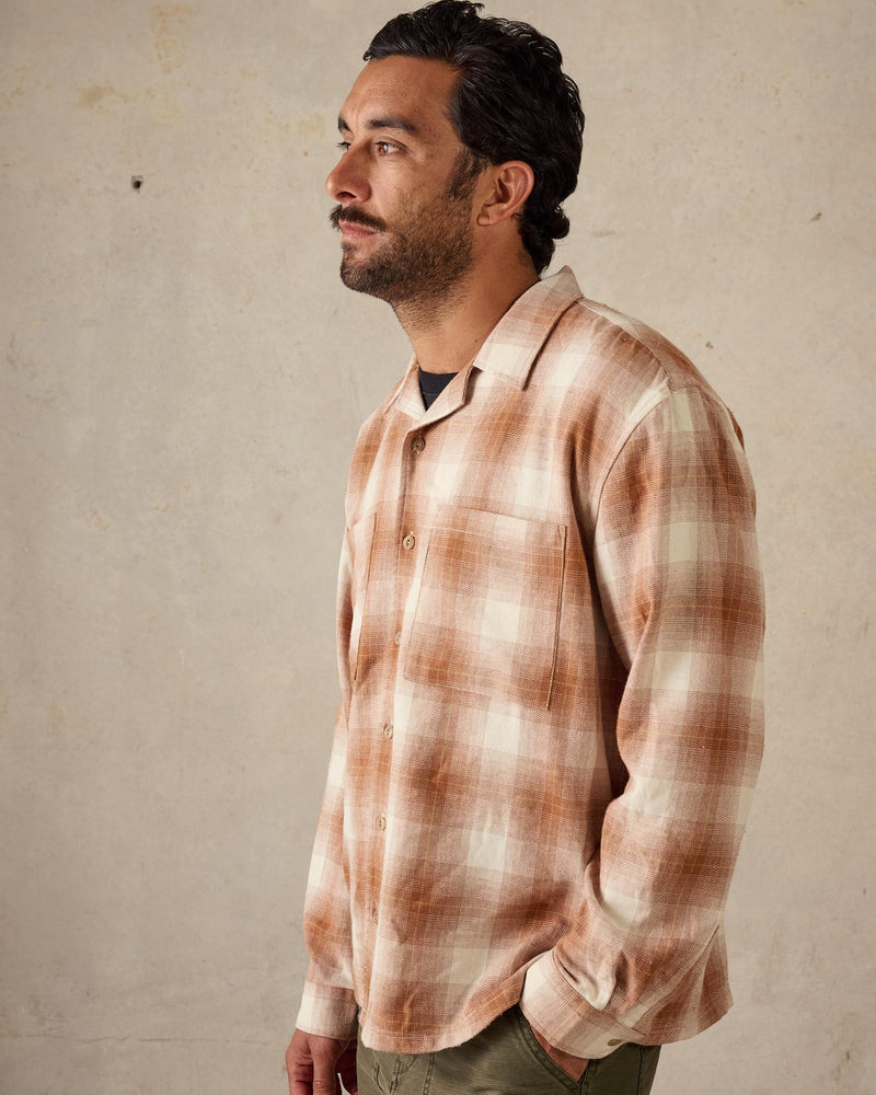 Long Sleeve Holiday Collar Shirt