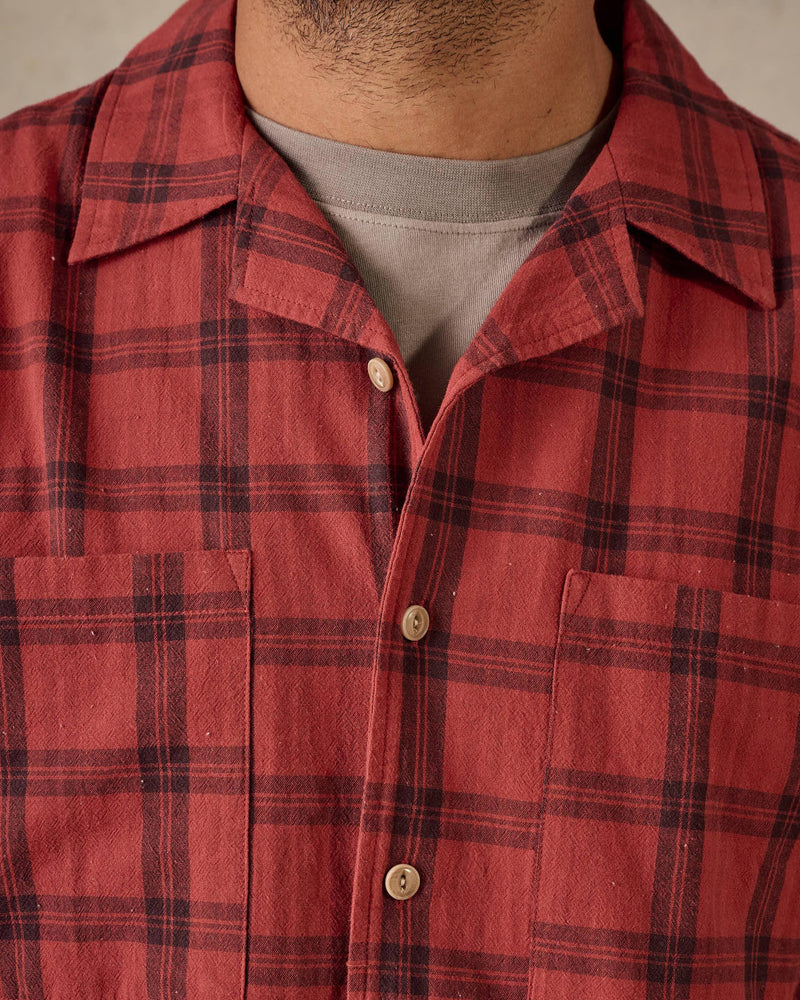 Long Sleeve Holiday Collar Shirt