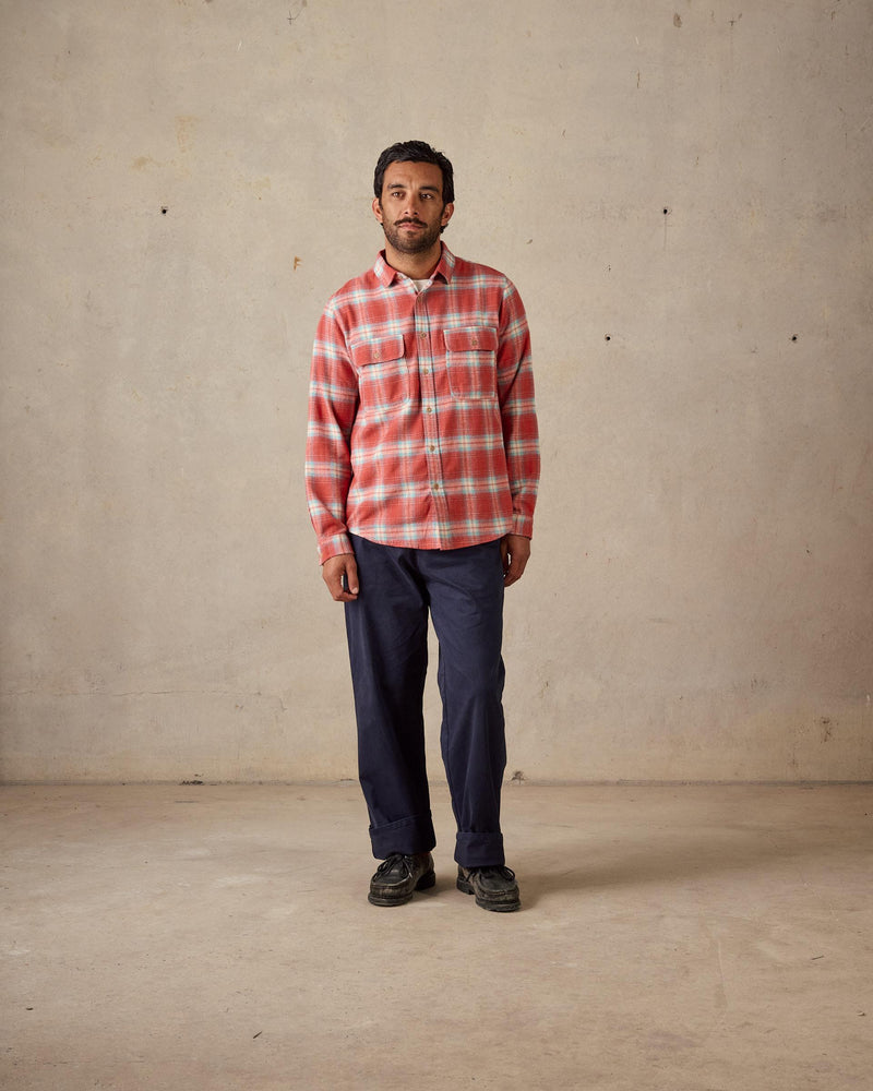 Twin Pocket Flannel Shirt