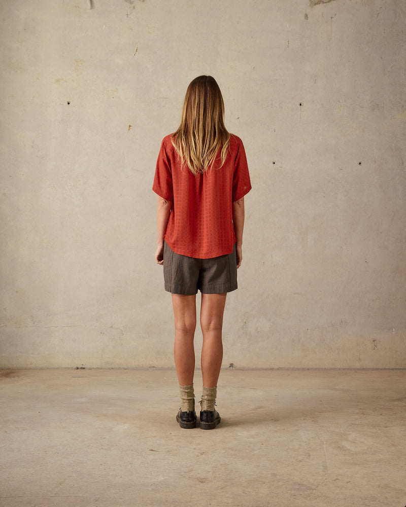 Oversized Short Sleeve Shirt