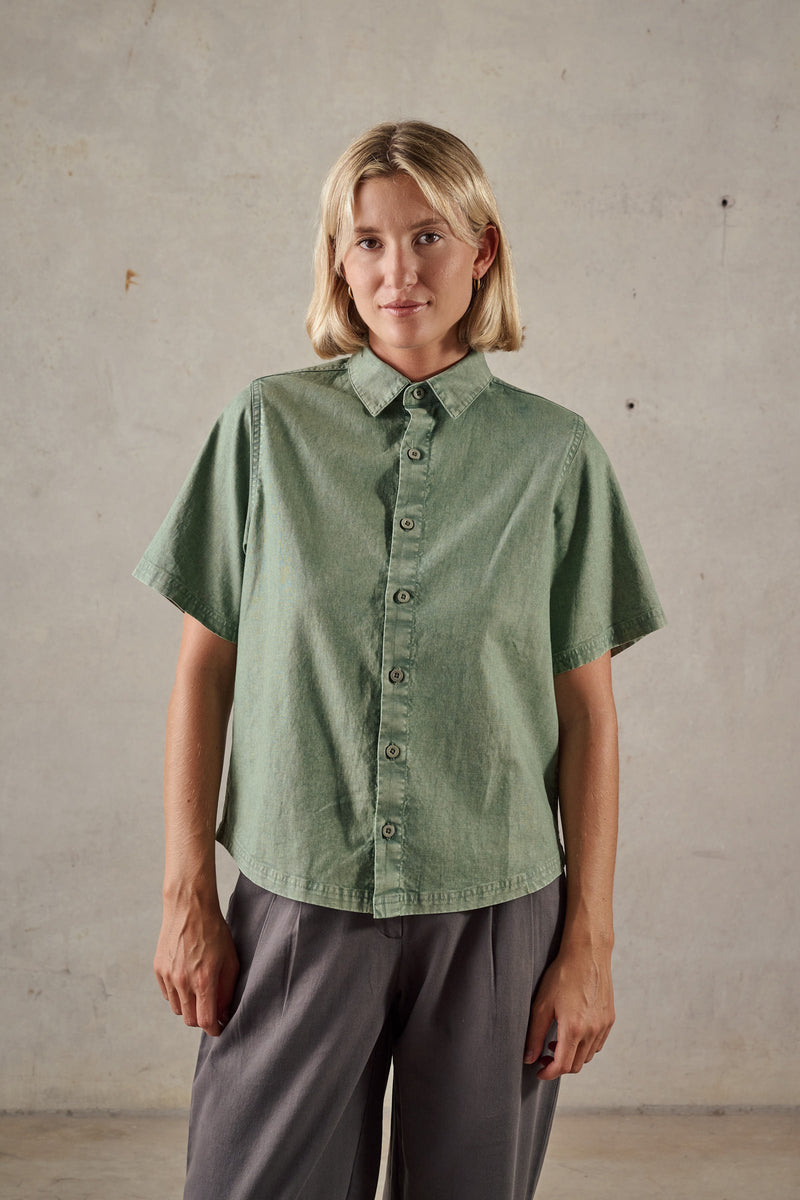 Oversized Short Sleeve Shirt
