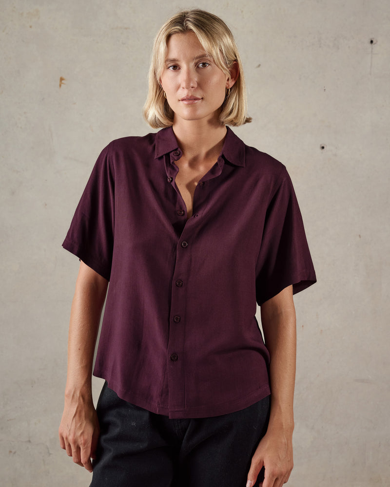 Oversized Short Sleeve Shirt