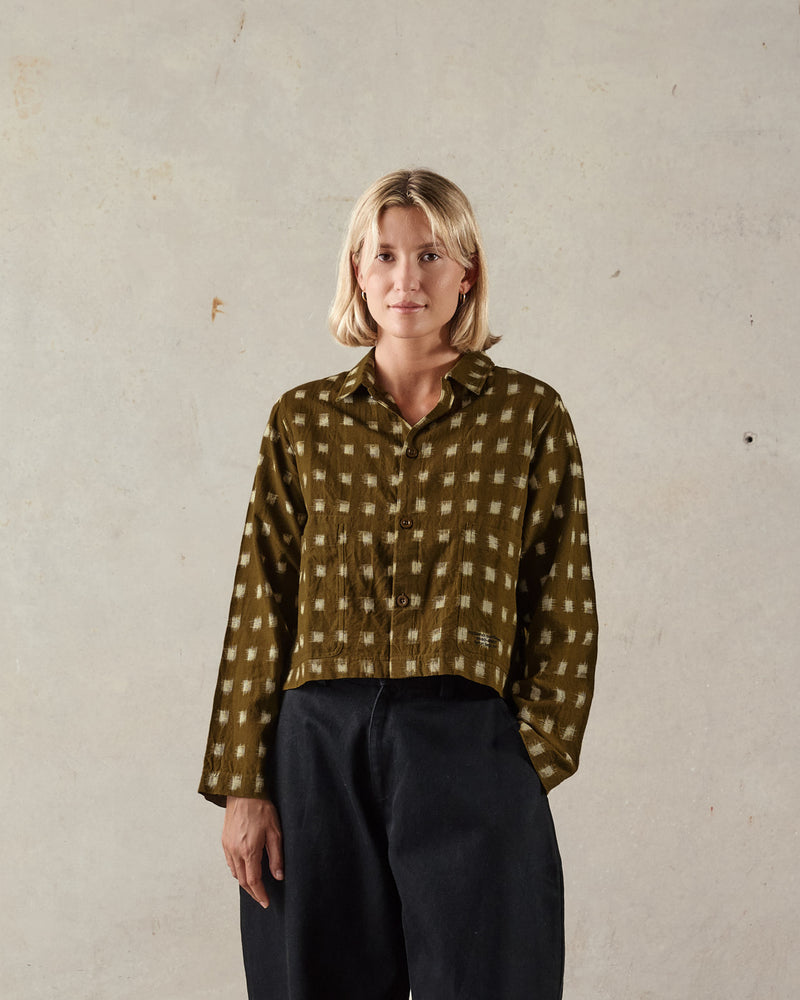 Womens Cropped Chore Jacket