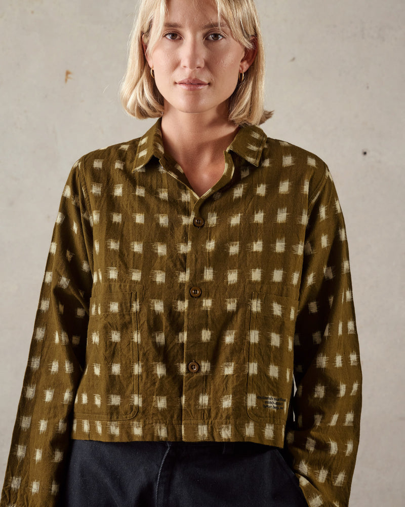 Womens Cropped Chore Jacket