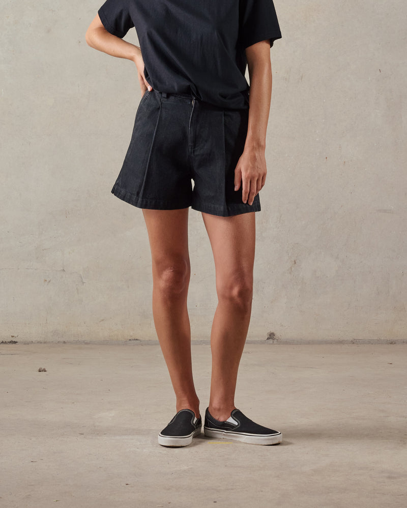 Pleated  Shorts